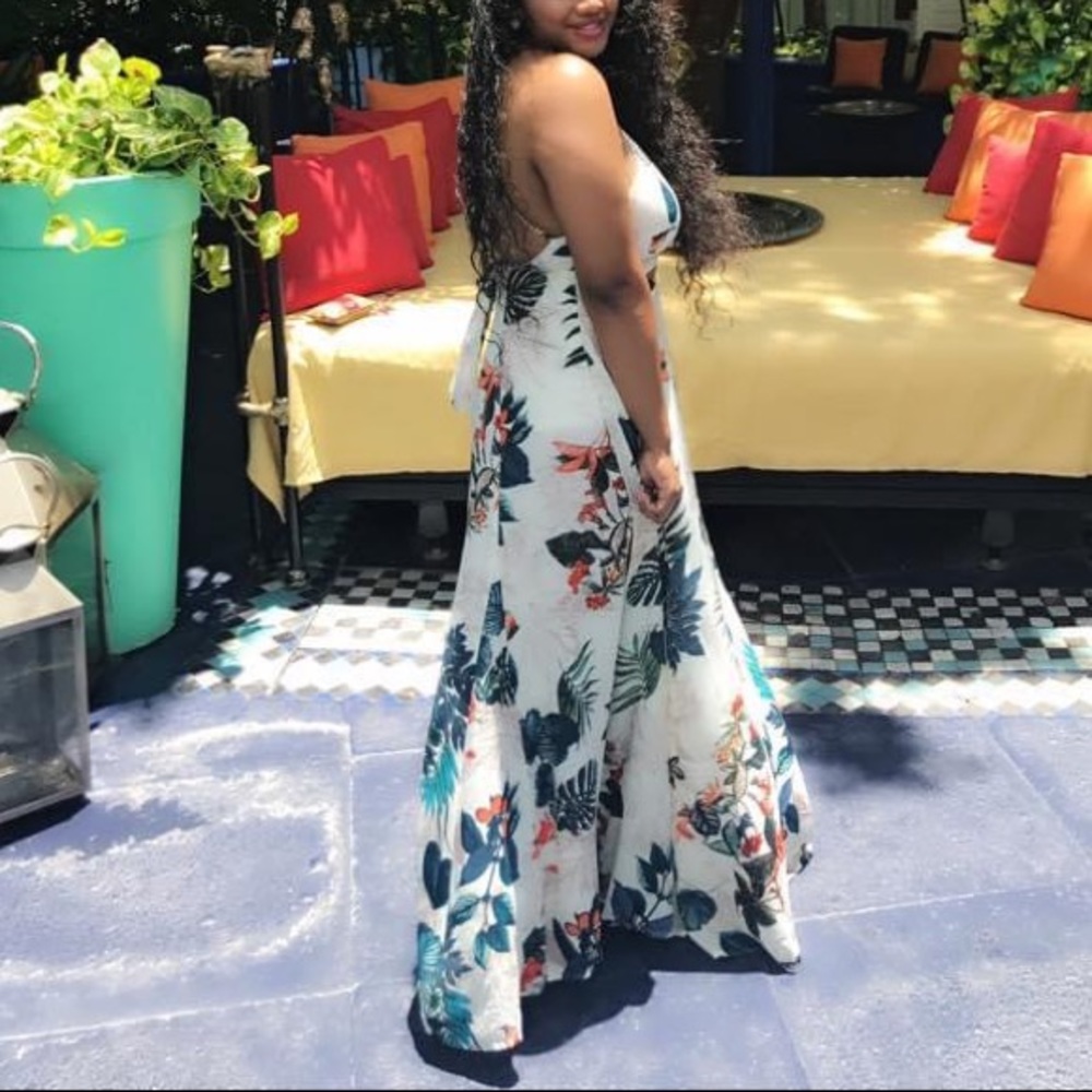 Two piece Spring maxi skirt - Picture 3 of 3